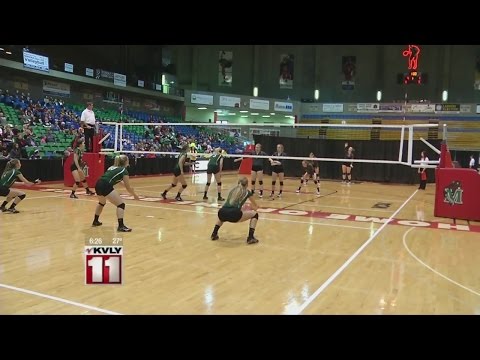 ND Class B Volleyball State Tournament Quarterfinals