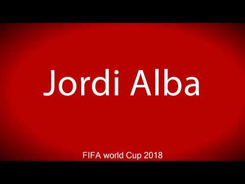 How to pronounce Jordi Alba