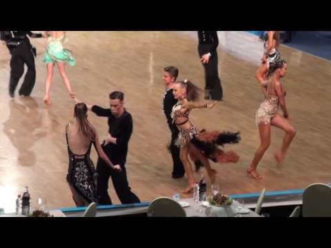 WDSF Open Junior 2 Latin 1/4 Samba Ilia Gonchar - Alexandra Gracheva