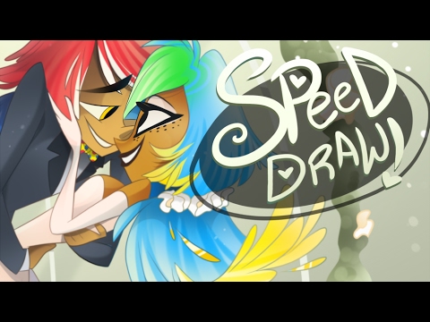 SPEED DRAW- Love Birds- Vivizepop