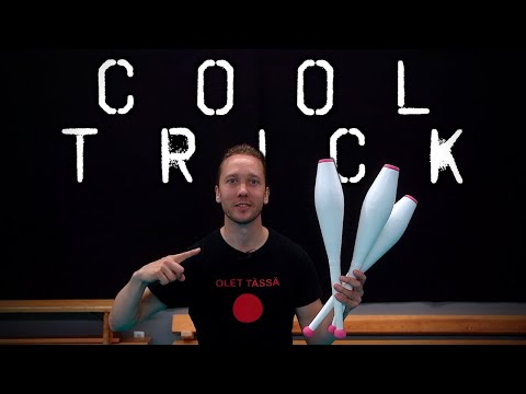 It's just a cool 3 club trick | Juggling tutorial