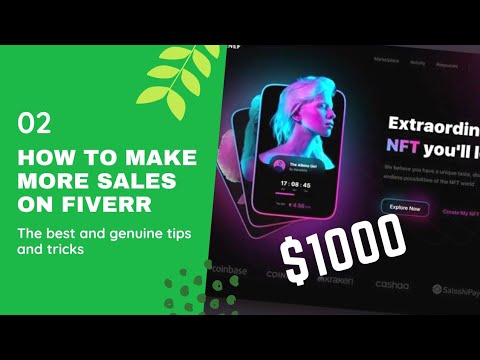 How to make more sales on fiverr