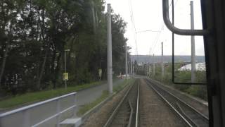 preview picture of video 'Straßenbahn Jena Linie 5'