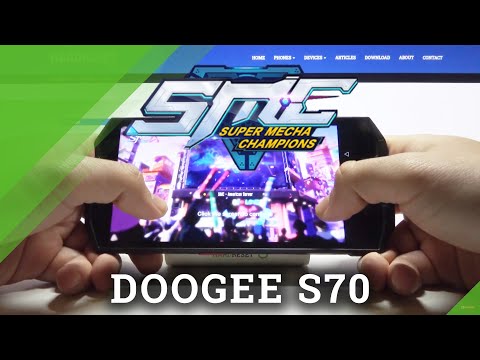 Super Mecha Champions Performance Test on DOOGEE S70 - Gameplay - MediaTek Helio P23 FPS Check