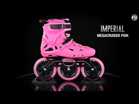 Powerslide Imperial Megacruiser 125 PINK Inline Skates