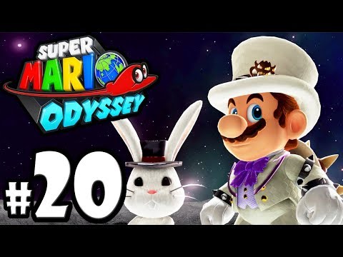Super Mario Odyssey - Switch Gameplay Walkthrough PART 20: Dark Side Bosses - Wedding Bowser amiibo