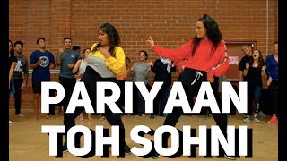 AMRIT MAAN - Pariyaan Toh Sohni | BHANGRA FUNK DANCE| Shivani Bhagwan and Chaya Kumar