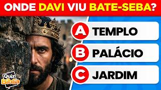 Quiz Bíblico Sobre o Rei Davi | ✝️ 30 Perguntas bíblicas sobre a vida de Davi | Quiz Bíblico