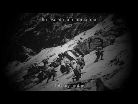 "Monte Nero" - Italian WW1 Song (+English Subtitles)