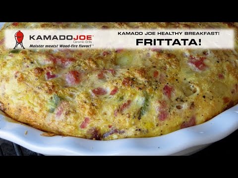 Kamado Joe Breakfast Frittata!