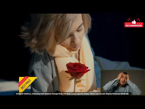 3256805867753841 100 Slots Nail Stickers Storage Book Empty Collection Book Collecting