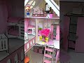 Відео "МІНІ КОТЕДЖ" ляльковий будиночок NestWood для LOL, рожевий + вітальня