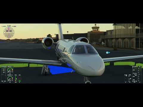 KORD to KCGX in a Cessna Citation doing everything wrong :D