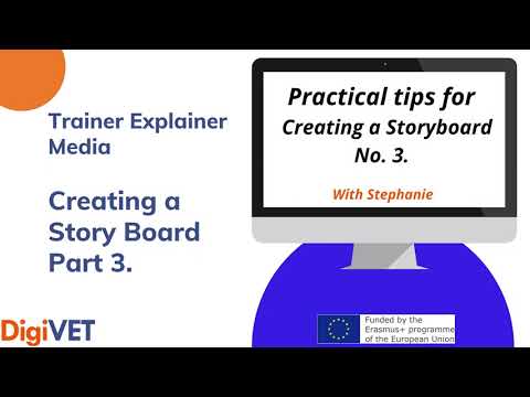 Trainer Explainer Creating Story Board – Part 3