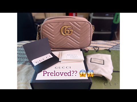 Gucci Marmont Small Camera Bag Unboxing