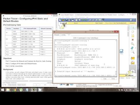 CCNA 2 Packet Tracer Activity 6.2.4.4 solution