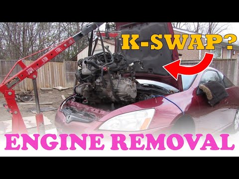 How to Remove an Engine | Honda  K-series
