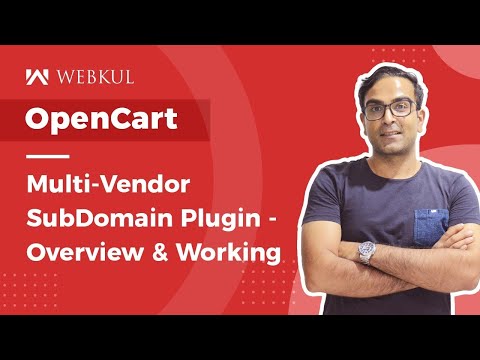OpenCart Multi Vendor Marketplace Sub Domain Plugin - Overview