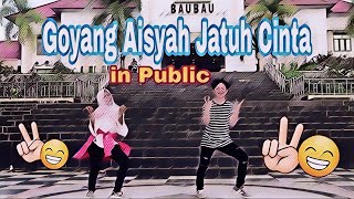 Download lagu GOYANG AISYAH JATUH CINTA (dance in public) | Choreo by Natya Shina mp3