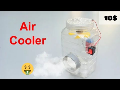 how to make air cooler easy💯|experimental brother's|