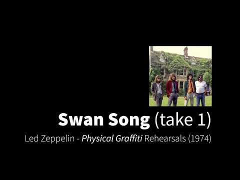 Led Zeppelin - Swan Song (Take 1) | Physical Graffiti Rehearsals (1974)