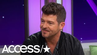 Robin Thicke On The Passing Of His Dad, Alan Thicke: &#39;You Never Get Over Something Like That&#39;