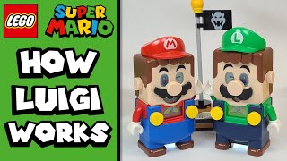 How LEGO Luigi Works - All Interactions with Mario, Defeating Bosses &amp; 2 Player Mode