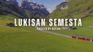 Download lagu LUKISAN SEMESTA - created by @asyiahchannel  - Playlist Lagu santai sambil kerja #song mp3