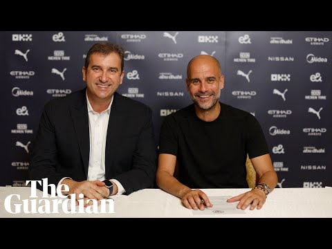'Thank you for trusting me': Pep Guardiola renews Manchester City contract