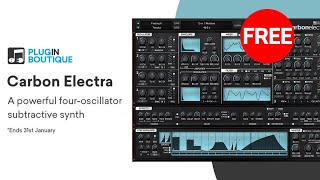 Video thumbnail for Free VST Synth | Carbon Electra by Plugin Boutique by Plugin Boutique
