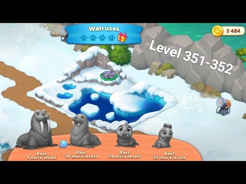Gameplay Wildscapes Level 351-352