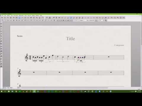 Finale 2014.5: How to make quarter note - eight note triplets