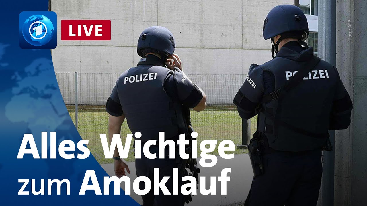 Graz: Mehrere Tote nach Amoklauf an Schule | ARD-Brennpunkt