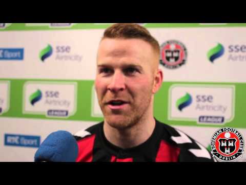 Lorcan Fitzgerald Post-Match Bohemian FC 3-1 Longford Town EA Sports Cup