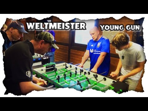 Table Football World Champions against the Pub All Stars