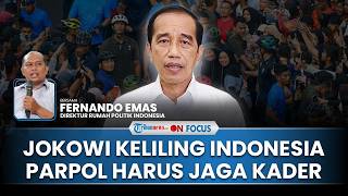 [FULL] Jokowi Siap Keliling Indonesia, Pakar: Partai Politik Harus Jaga Kadernya, PSI Bisa Merebut