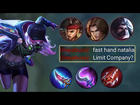 Natalia Super High Mechanic and Insane Ambush | Top Global Natalia Gameplay - MLBB