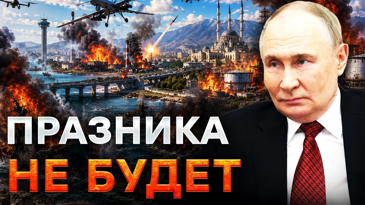 ⚡ ЧЕРНЫЙ ДЕНЬ КАЛЕНДАРЯ! ГОРЯТ НПЗ, АЭРОПОРТЫ ЗАКРЫТЫ! ПУТИН В УЖАСЕ ЖДЕТ УДА