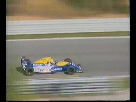 1992 Estoril Patrese accident