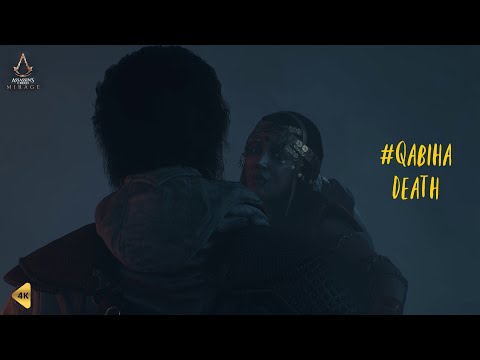 ASSASSIN'S CREED MIRAGE PS5 - Roshan kills Qabiha (Death Scene)