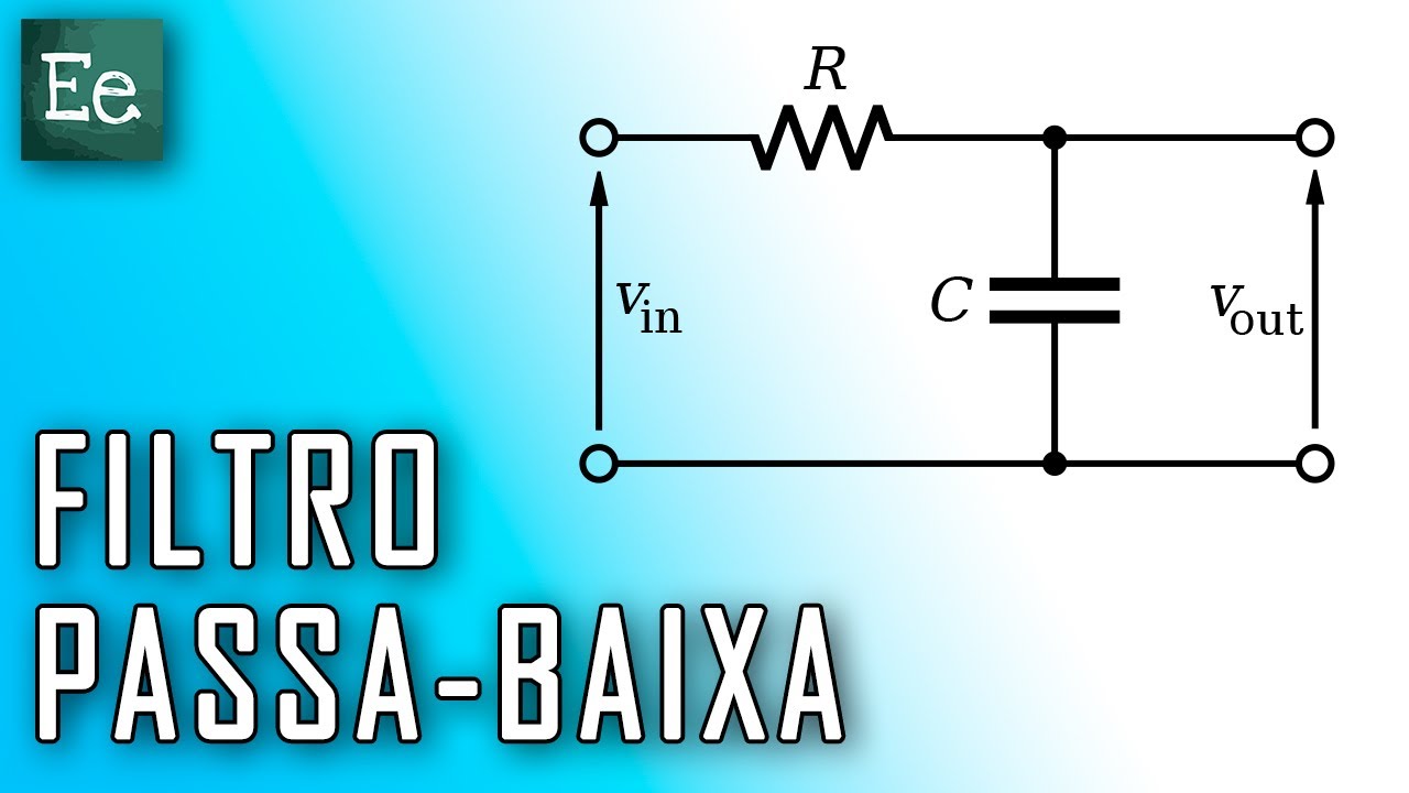 [E][e] - Filtros Passivos (Passa-baixa) | Eletrônica #10