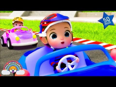 Les Bébés Font la Course ! - Comptine des Voitures - Chansons pour Enfants