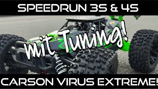 Speedrun: Carson Virus Extreme 3S & 4S