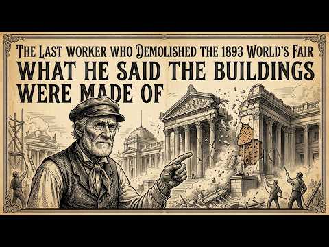 The Last Worker Who Demolished the 1893 World's Fair — What He Said the Buildings Were Made Of