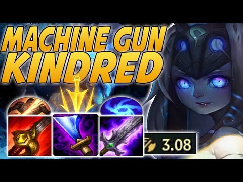 WTF IS THIS DPS? MACHINE GUN KINDRED OUT DPS FED VAYNE! | 9.9 Kindred Jungle - League of Legends