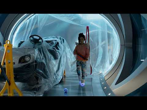 Megalodon bites the glass scene