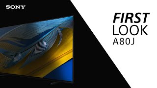 Video 1 of Product Sony A80J BRAVIA XR OLED 4K TV (A81J / A83J / A84J)