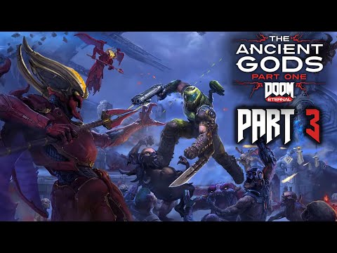 DOOM Eternal - The Ancient Gods Part One - Walkthrough (100%) - Part 3 - "The Holt" (Ending)