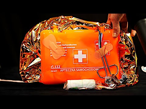 ASMR Unboxing First Aid Kit (no talking)