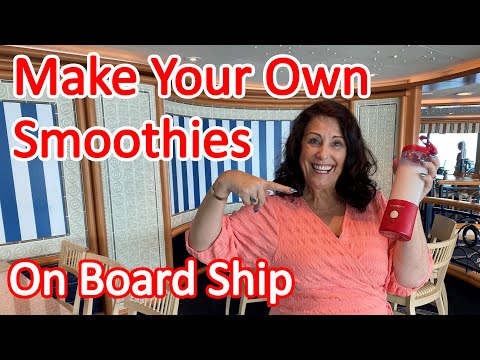 Thumbnail for Make Your Own Smoothies on a Cruise Ship - Save Money by Taking Your Own USB Blender On Board